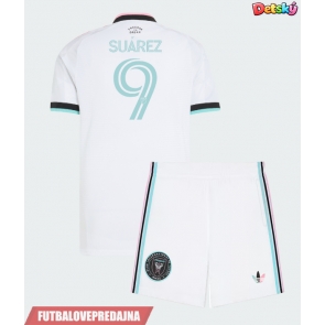 Lacne Dětský Futbalové dres Inter Miami Luis Suarez #9 2026-27 Krátky Rukáv - Tretina (+ trenírky)